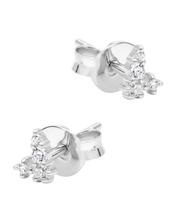 Flower Silver Stud Earring STS-6719